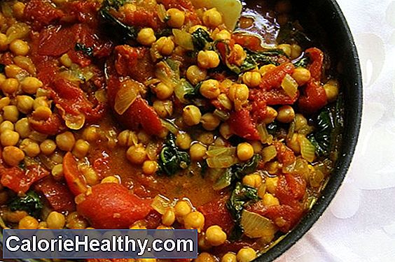 Chickpeas - Indian style