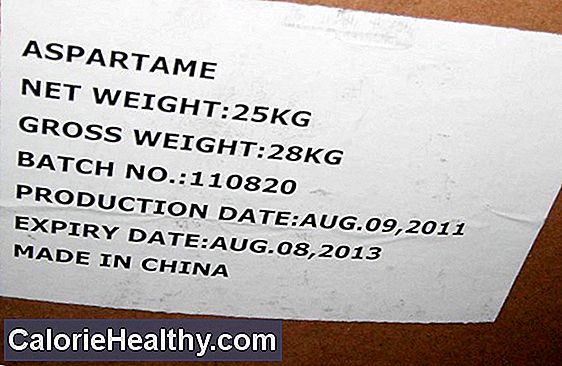 Aspartame - glutamate - Caution!