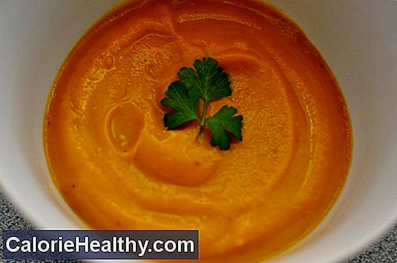 Coconut carrot soup