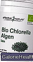 Chlorella algae tablets